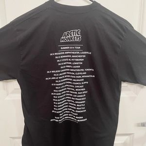 Arctic Monkey 2014 Summer Tour Concert T Shirt
